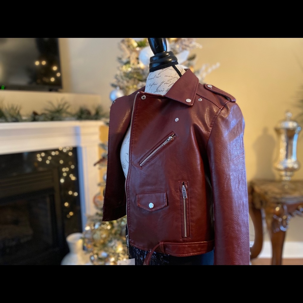NEW Lika Rulla Leather Jacket - Picture 3 of 6